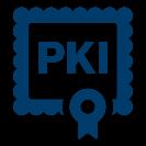 access rights 4: Meet IT industry standards Public Key Infrastructure (PKI)