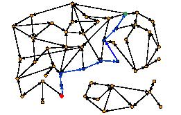 Path Planning as a Graph Search Problem For graph based maps Search problem <S, G, s 0, {O 1, O 2,..., O k }> S: set of states G: goal states s 0 G: initial state {O 1, O 2,.