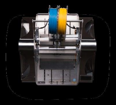 Double belt drive system Most 3D printers rely on single belt drive system - ZMorph doubles that with 2 high