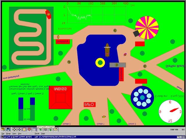 Figure 3: Animation of an Amusement Park, with Proof Animation 5.1 The Proof2SVG Converter Proof2SVG [Mas02] does not convert the Proof files into a binary file like Shockwave.