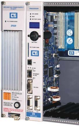 Physical Installation and Test After completing the above, install the CTI 2500 controller module into the base. The controller must be in the slot next to the power supply.