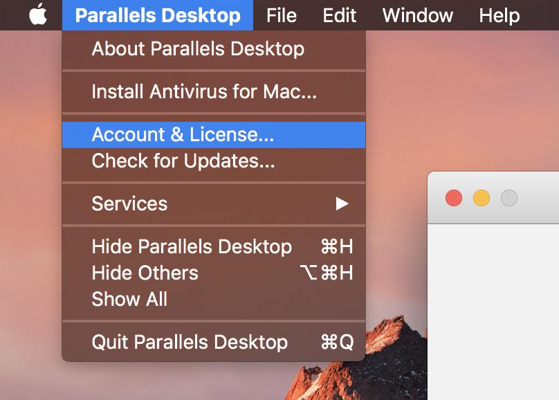 To activate your Parallels Desktop installation: 1 Start Parallels Desktop by