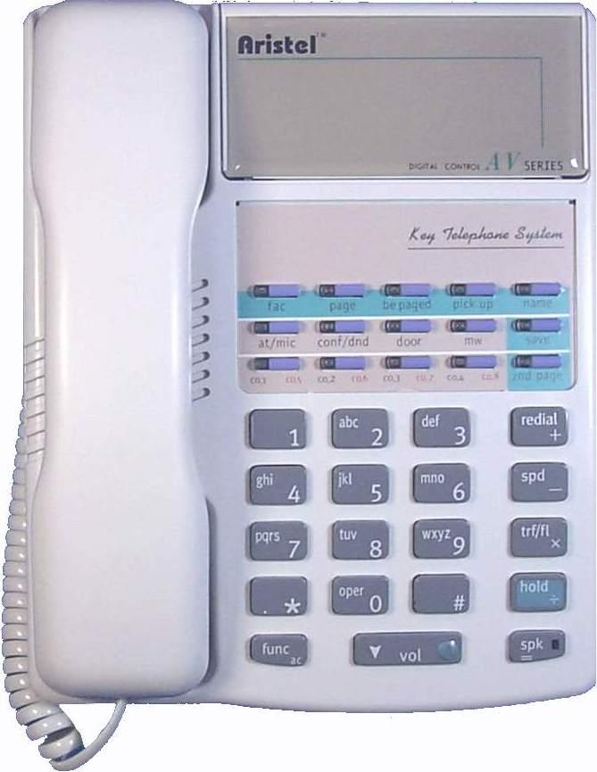 AV SERIES KP10XW/KP10XHW Aristel 15 Button model Keyphone