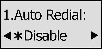 Customizing Your Phone Auto Redial Auto redial is a telephone feature that redials a busy number in a fixed number of times before giving up.