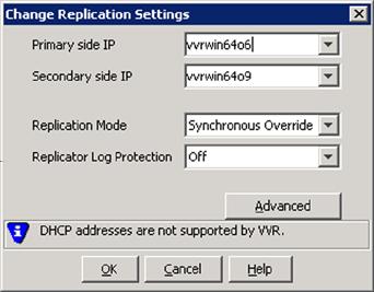 Administering Volume Replicator Administering replication 170 Stopping replication using the VEA console The stop replication option is available only on selecting the Secondary RVG.