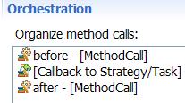 66 / Pattern Callback Pattern Callback Case 2. Combination with the Pattern Strategy A strategy determines how to apply patterns and how to navigate over a resource.
