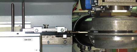 For automotive glass machining one uses mainly CNC machines with automated sharpening