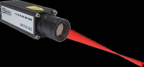 Simple setting of the measuring distance with motor focus A Variety of Models: Motorized focus optics Optics with manual