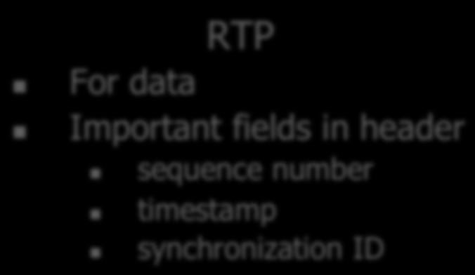 synchronization ID RTCP