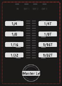 Controller Modes Pad Mode I/O Volume Page located to top right on the controller The rates are applied as displayed.