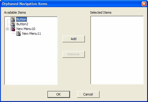 Navigation Bar - Setup and Creation Navigation Initial State property defines which item is selected on Form Load.