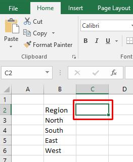 Excel 2016 Foundation Page 12 Type in the word 'Sales'. Press the Enter key. Type in the number 10488 and press the Enter key. Type in the number 11973 and press the Enter key.