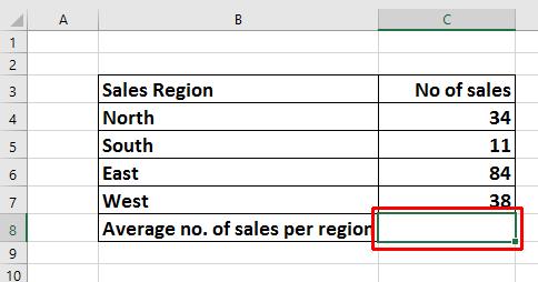 Excel 2016 Foundation Page 120 Average function Click on the Average worksheet tab. Click on cell C8.