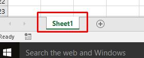 Excel 2016 Foundation Page 17 By default, each new workbook contains a single worksheet. You can easily add more worksheets to your workbook.