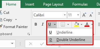 Excel 2016 Foundation Page 84 Cell border