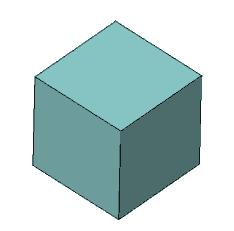 A SHAPE GRAMMAR FOR INDOOR MODELING Starting symbol (S): a unit cube Rule 1: place a