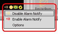 You can use them to set up alarm notification, start or stop