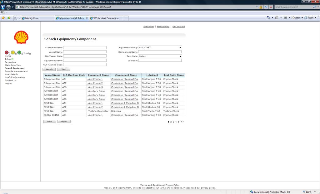 Sample Management Register New Sample Use this menu option to register samples to the customers with which the User is associated.