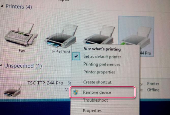 mp4 2. From the Start menu or Control Panel, choose Devices and Printers. 3. Printer settings window opens.