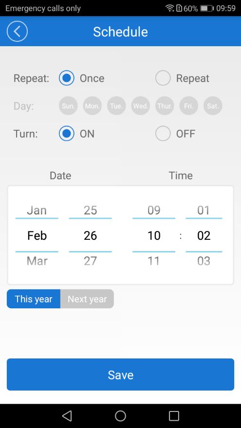 6.3. Timing Task Schedule Support max 8 enabled single/repeat/countdown timing schedules each
