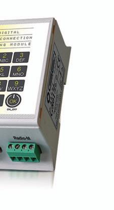 connector - Graphic display and 12 buttons keypad What s The G801 characteristics allow to connect and manage different types of devices like multiplexers or custom measurement systems.