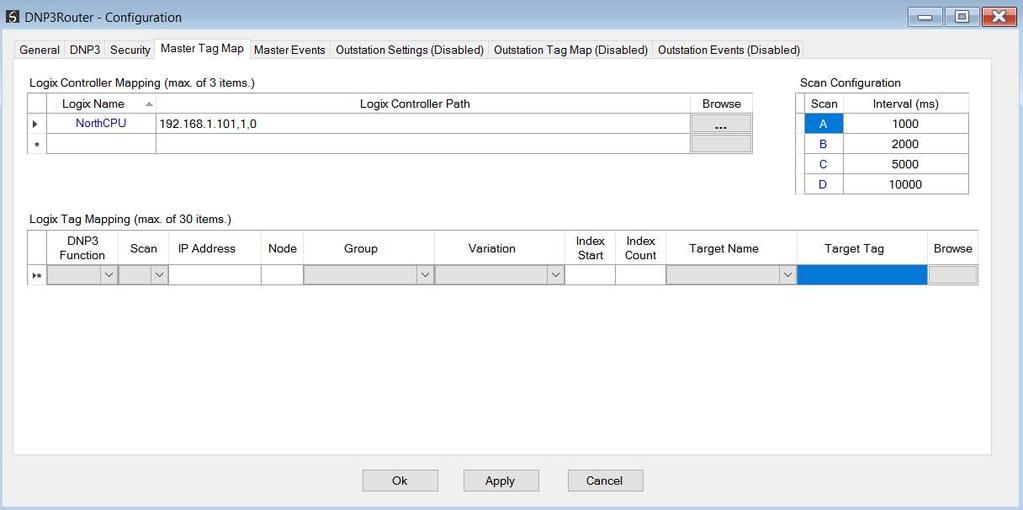 Setup Figure 3.29. - Scheduled Tag configuration The Schedule Tag mode is configured in three steps.