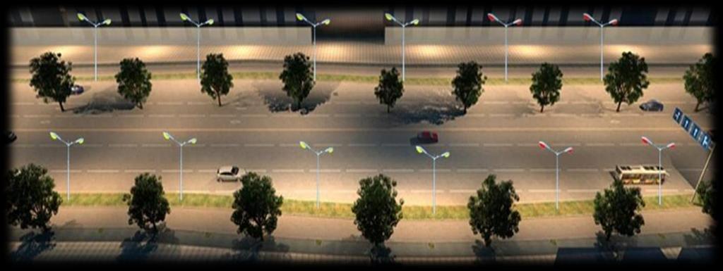 Intelligent Street Lighting System Exxon Lighting provides a total solution for street lighting systems, like DALI system or Zigbee system.