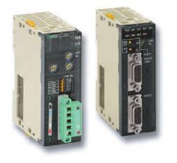 CJ-Series communication units Modular PLC Open to any communication The CJ-Series offers both standardised open networks interfaces, and cost-efficient high-speed proprietary network links.