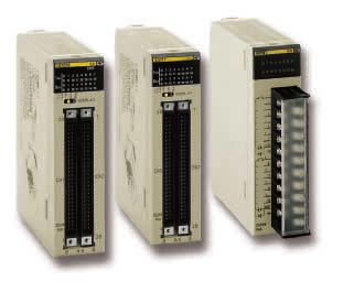 CS-Series digital I/O units Rack PLC Up to 96 I/O points per unit input, output or mixed Digital I/O units serve as the PLC's interface to achieve fast, reliable sequence control.
