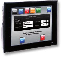 NS15/NS12/NS10/NS8 Scalable HMI One-touch machine management The NS-series is our advanced HMI series that covers a large range from 5.7" Monochrome STN to 15" TFT.