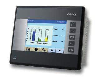 NQ5/NQ3 Compact HMI Power behind a clear display The NQ Series comes in different display sizes and each in a colour and monochrome version.