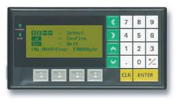 NT11 Function-key HMI HMI with four text lines and 22 F-keys The NT11 is a Function key HMI with four text lines that can each hold up to 20 characters.