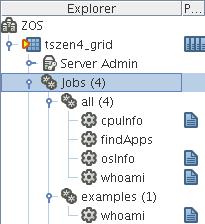 Although a job developer can store Orchestrator jobs at any location on the network, the sample jobs shipped with ZENworks Orchestrator are limited to the directories where the product is installed.