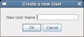 1a In the Explorer panel in the console, right-click Users > click New User to display the Create a new User dialog box.
