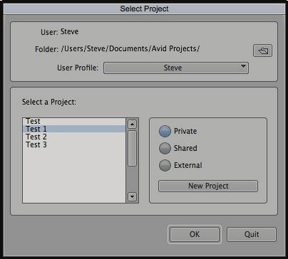 With standalone systems they re typically in the Documents folder in your User Folder. With Unity or Isis systems, projects can be shared and will reside on the server.