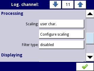 type parameter has options: disabled - filtering of the input