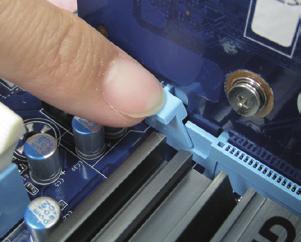 Locate an expansion slot that supports your card. Remove the metal slot cover from the chassis back panel. 2.