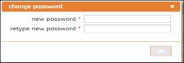 To reset a user s password just check the grey box before the user