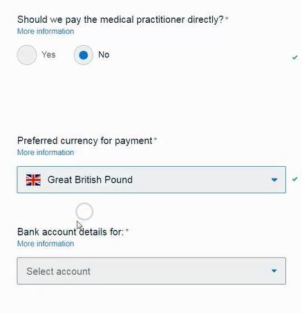 Choose Yes if we should pay the medical provider directly (i.e. if they haven t yet been paid) OR 3.