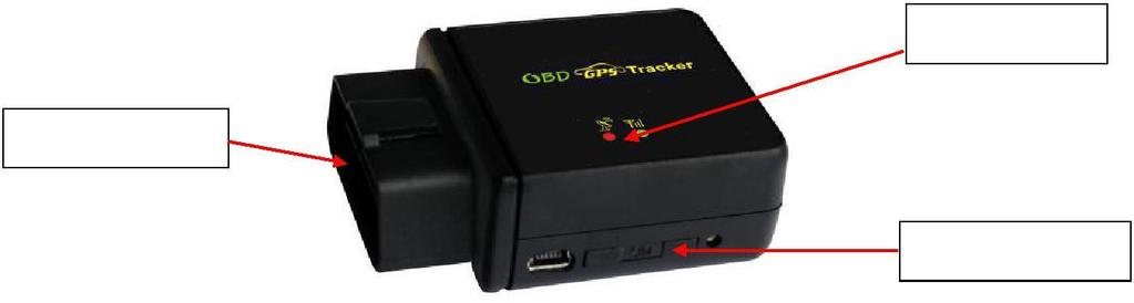 Packing list GPS Tracker LED Indicator OBD Interface SIM Card Holder Specification OBD interface, DIY no installation; Diagnostic Car Status(reply by SMS); Auto download & config APN & GPRS setting;