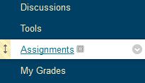 Create an Assignment Collect files from students via Blackboard using the Assignment tool.