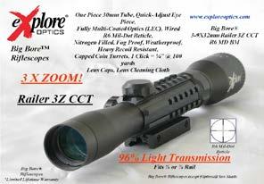 RAILER Big Bore Riflescopes 30mm Tube Where new Technology, Quality and Value meet!