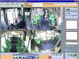 broadcasts news for passenger distraction Bus position follow-up, load