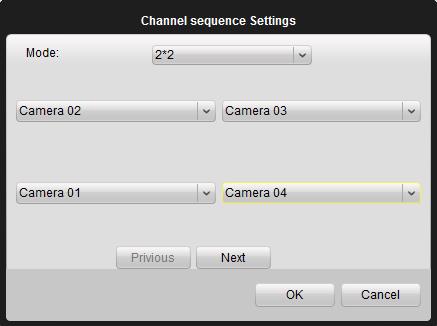 Figure 9.34 Device Configuration- Zero Channel The camera order is to set the camera order for displaying.
