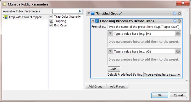 By default, two example values will appear. The preset was renamed to 'Choosing Process to Decide Traps': 4.