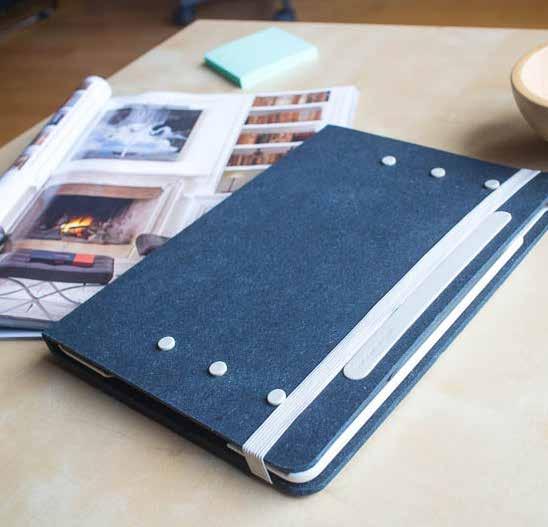 AGENDA REGENERATED LEATHER BOOK STYLE COVER Agenda is a high quality bookstyle cover that protects your tablet form bumps and scratches.