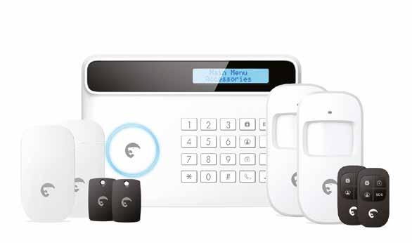 Features Alarm system with Wi-Fi/LANDLINE/GSM communication S6-C Protect your home and your family when you re away. Control from distance with your smartphone (phonecall, SMS or application).