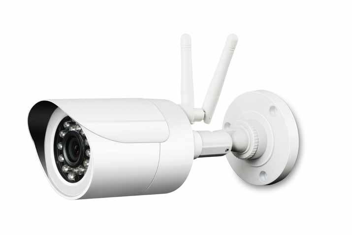 Features - Works with the app isecurity+ under ios or Android, or on the website isecurityplus.com - Image sensor: 1/3 CMOS - Sensor resolution: 1600x1200 CMOS - Video resolution up to 1280x720p (H.