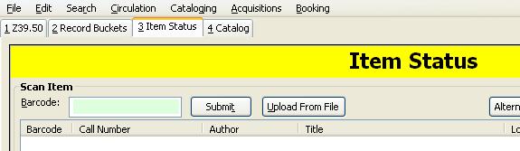Using Tabs Evergreen Indiana Cataloging Training Manual Evergreen uses a tabbed interface. Tabs allow you to have several pages open at the same time in a single window.