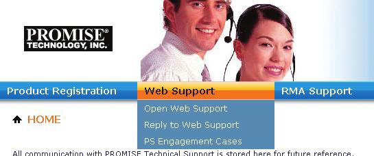Promise Technology Quick Installation Guide Open a web support case It is a good idea to go ahead and open a case now that you are registered